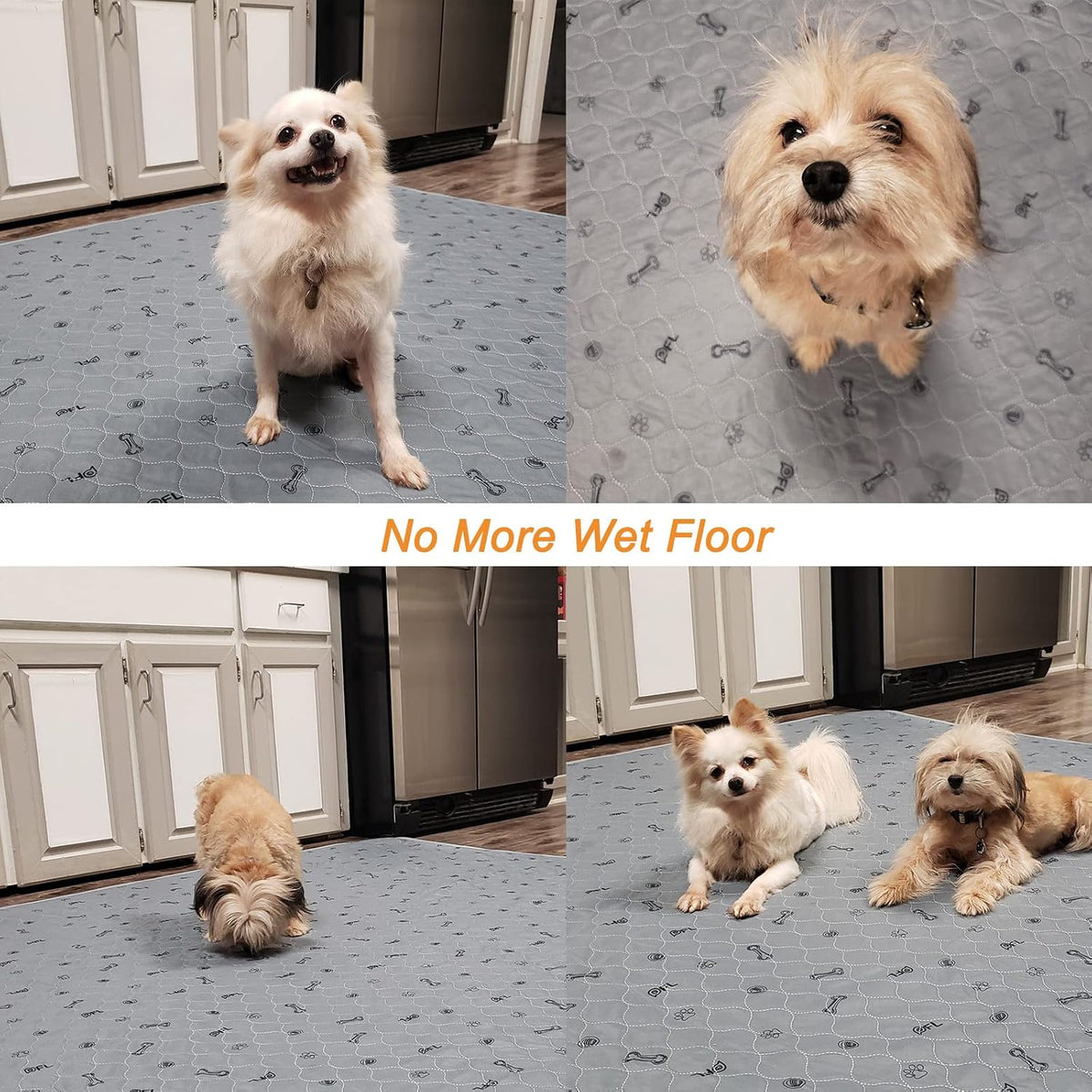 Pee Pads for Dogs Washable, Absorbent,34x52 Reusable Puppy Pads