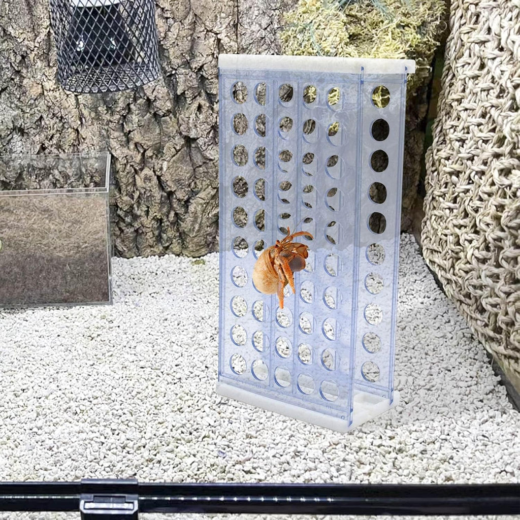 Hermit Crab Accessories, Transparent Plastic Climbing Wall Toys, Aquarium Tank Accessories, Hermit Crab Climbing Toys