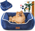 Orthopedic Dog Bed for Medium Dogs, Dog Sofa Beds Supportive Foam Pet Couch Bed by Zerbuger