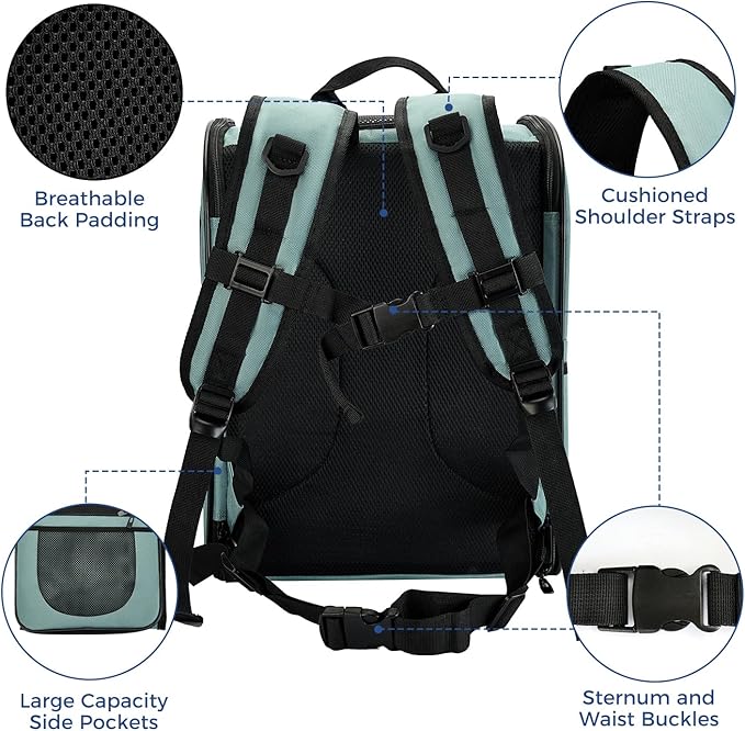 Apollo Walker Dog & Cat Carrier Backpack - Image 7