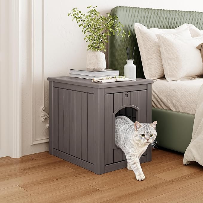 Cat Litter Box Enclosure, Hidden Litter Box - Image 5