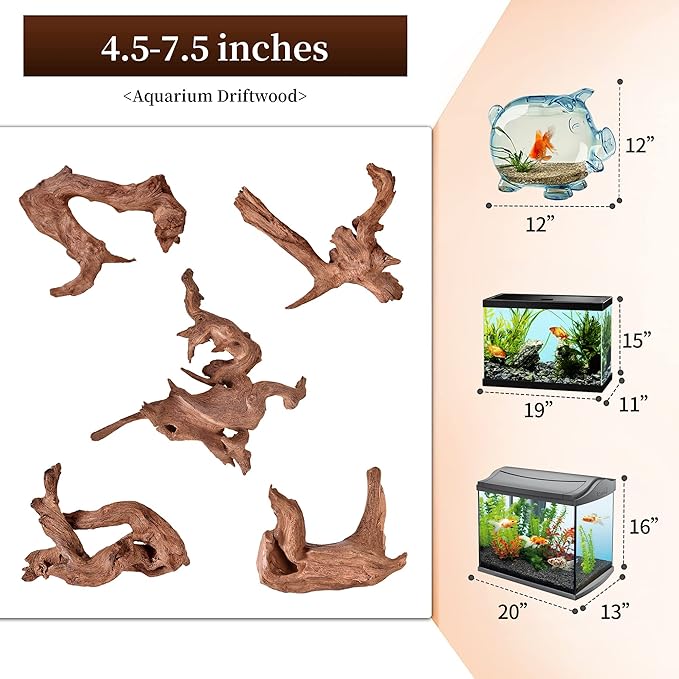 majoywoo Natural Small Coral Driftwood - Image 2