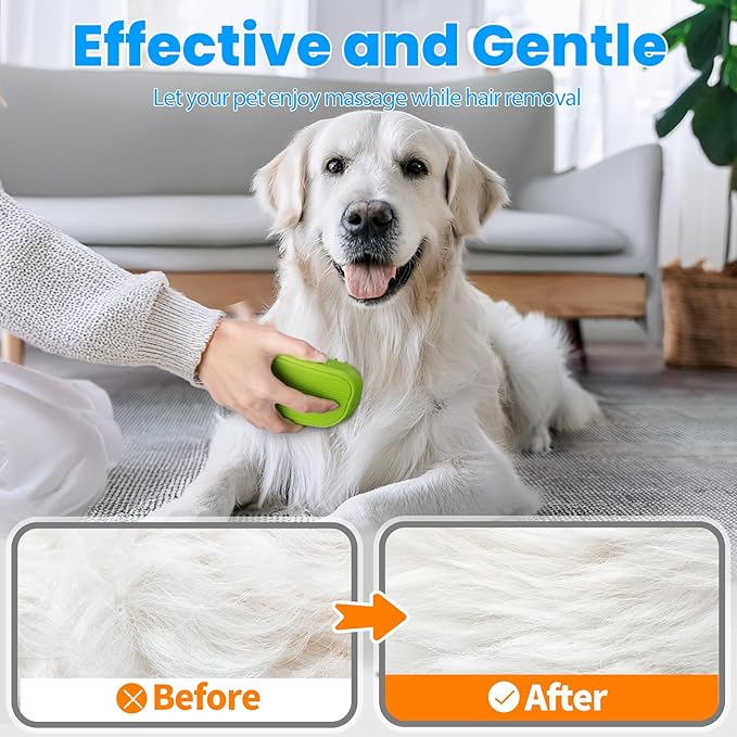 3PCS Dog Bath Brush, Scrubber for Bath, Dog Bath Supplies, Suitable for - Image 3