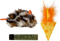 Instincts by SmartyKat 2-Pack Mouse 'N Mate Plush Refillable Cat Toys by SmartyKat