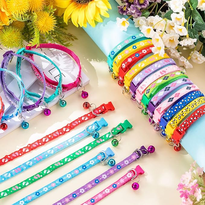 Yunsailing 24 Pcs Cat Collars - Image 4