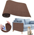 SREBAY Cat Scratch Couch Furniture Protector, Self-Adhesive Scratch Pad