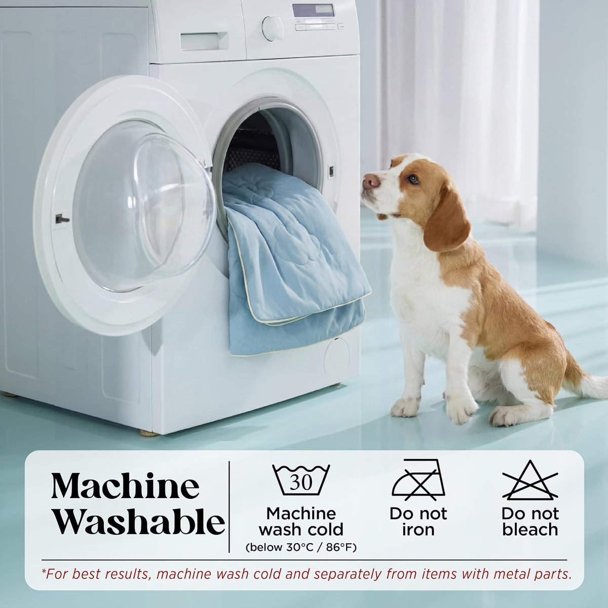 LE SURE ApexCloud™ Premium Cooling Blankets for Large Dogs Q-MAX>0.4,50x60