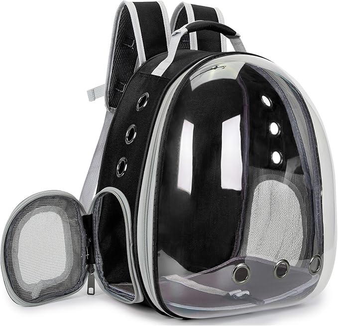 Cat Bubble Backpack Carrier for Small Medium Dogs Cats Carrying Bag, Airline - Image 3