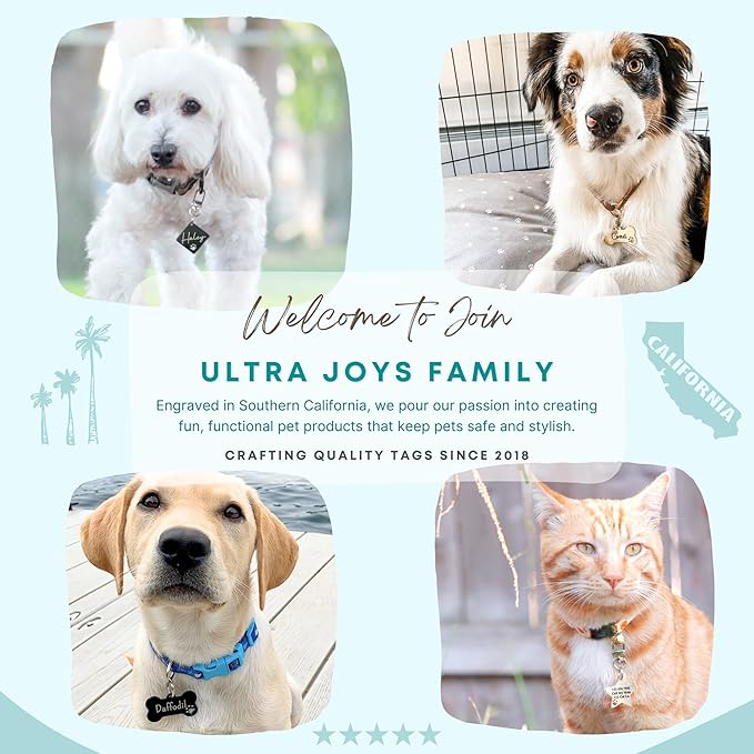 Ultra Joys Dog Tags Personalized - Image 6