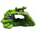Saim Aquarium Cave Decor, Mossy Rock Hideout