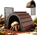 Moisture Resistant Hermit Crab Accessories, Foraging Cave with Ladder