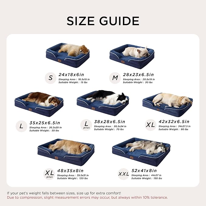 Bedsure Orthopedic Dog Beds for Small Dogs - Image 7