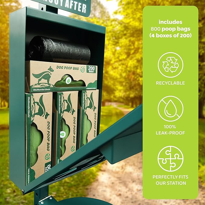 Hands-Free Dog Waste Station Outdoor - Image 4