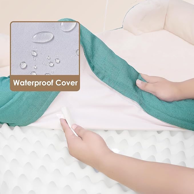 EHEYCIGA Orthopedic Dog Beds for Extra Large Dogs, Waterproof Memory Foam XL - Image 3