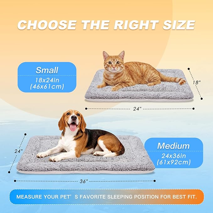 Self Warming Cat Bed, Reversible Warming Cooling Cat Bed, Winter Warm Cats Pad - Image 7