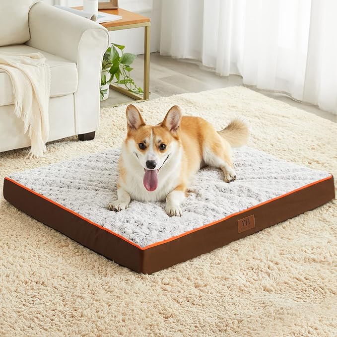 WESTERN HOME WH Medium Dog Bed for Medium Size Dogs, Orthopedic Pet Bed by WESTERNHOME