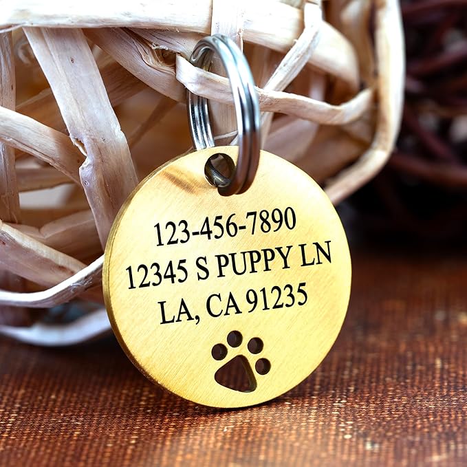 Ultra Joys Dog Tags Personalized - Image 3