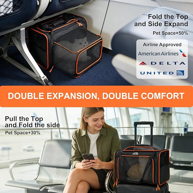 TSA Approved Expandable Cat Carrier - Image 2