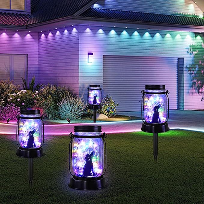 kyoryuger Dog Solar Colorful Lanterns Dog Lover Gifts - Image 6