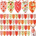 Weewooday 50 Pcs Thanksgiving Fall Dog Bandanas Bulk by Weewooday