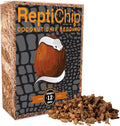 ReptiChip Reptile Bedding Loose Coconut Chip 12 Quart Coco Husk Substrate Mulch for Snake Habitat, Ball Python Terrarium, Turtle Tanks, Tortoise Enclosure