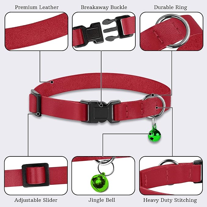 Breakaway Cat Collar with Bell - Image 5