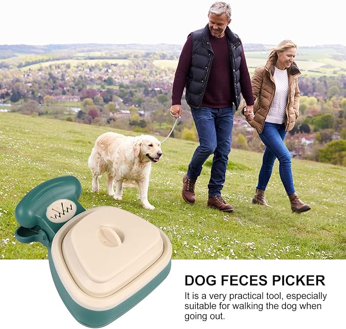 Portable Foldable Dog Poop Picker Outdoor PET Waste Collection Tool Ergonomic - Image 9