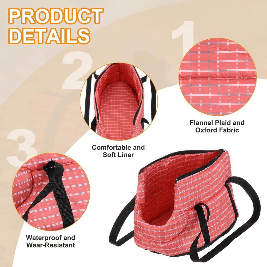 Dog Purse Carrier with Crossbody Strap Little Dog Sling Carrier