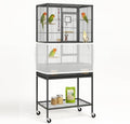 Universal Bird Cage Seed Catcher Universal Mesh Skirt Cover Stretchy Small by TweetinginStyle