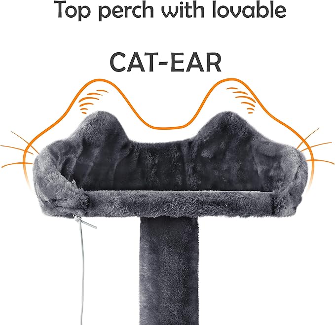 Yaheetech 62in Cat Tree Cat Tower - Image 7