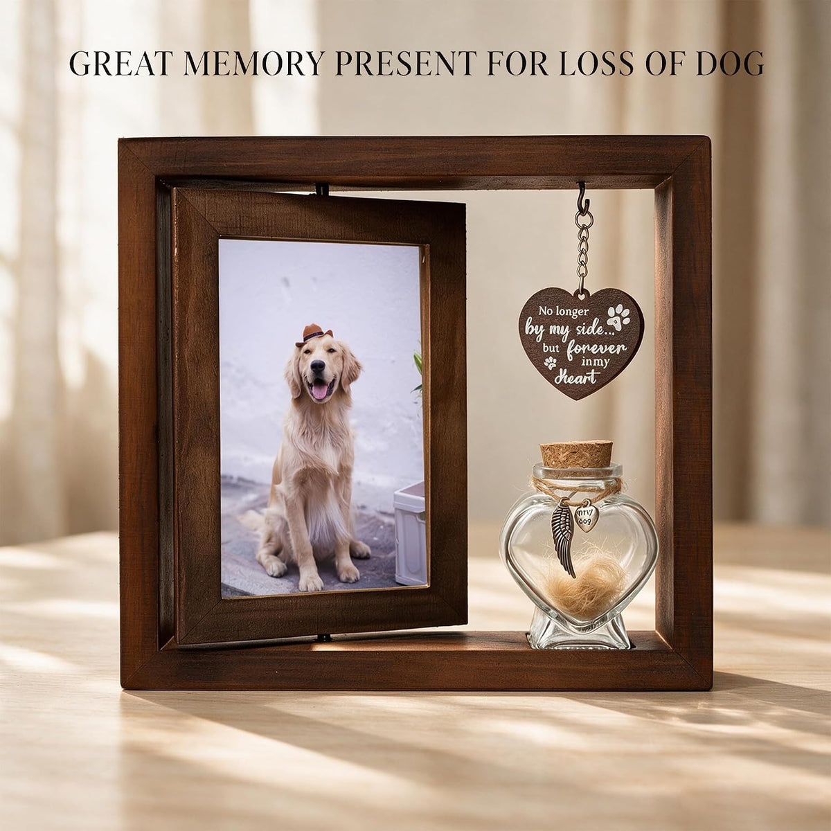 Dog Memorial Gift for Loss of Dog, Dog Picture Frame