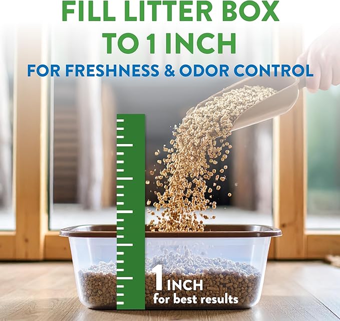 Feline Pine Platinum Non-Clumping Cat Litter, Feline Pine Cat Litter 18lb - Image 8