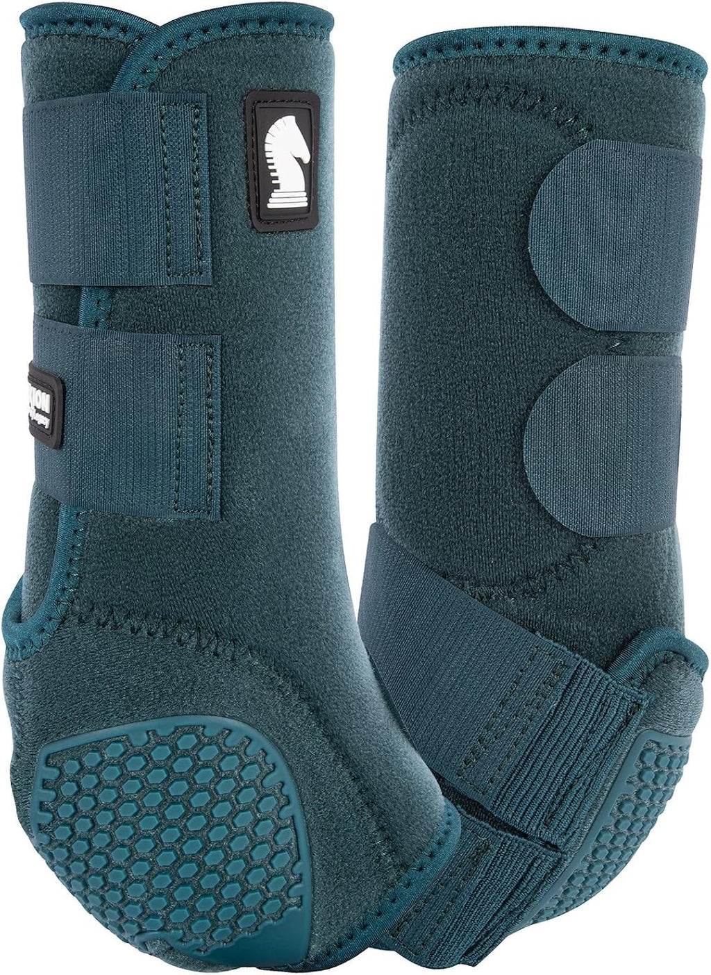 Classic Equine Flexion by Legacy2 Support Boots, Front (Crimson, Small)