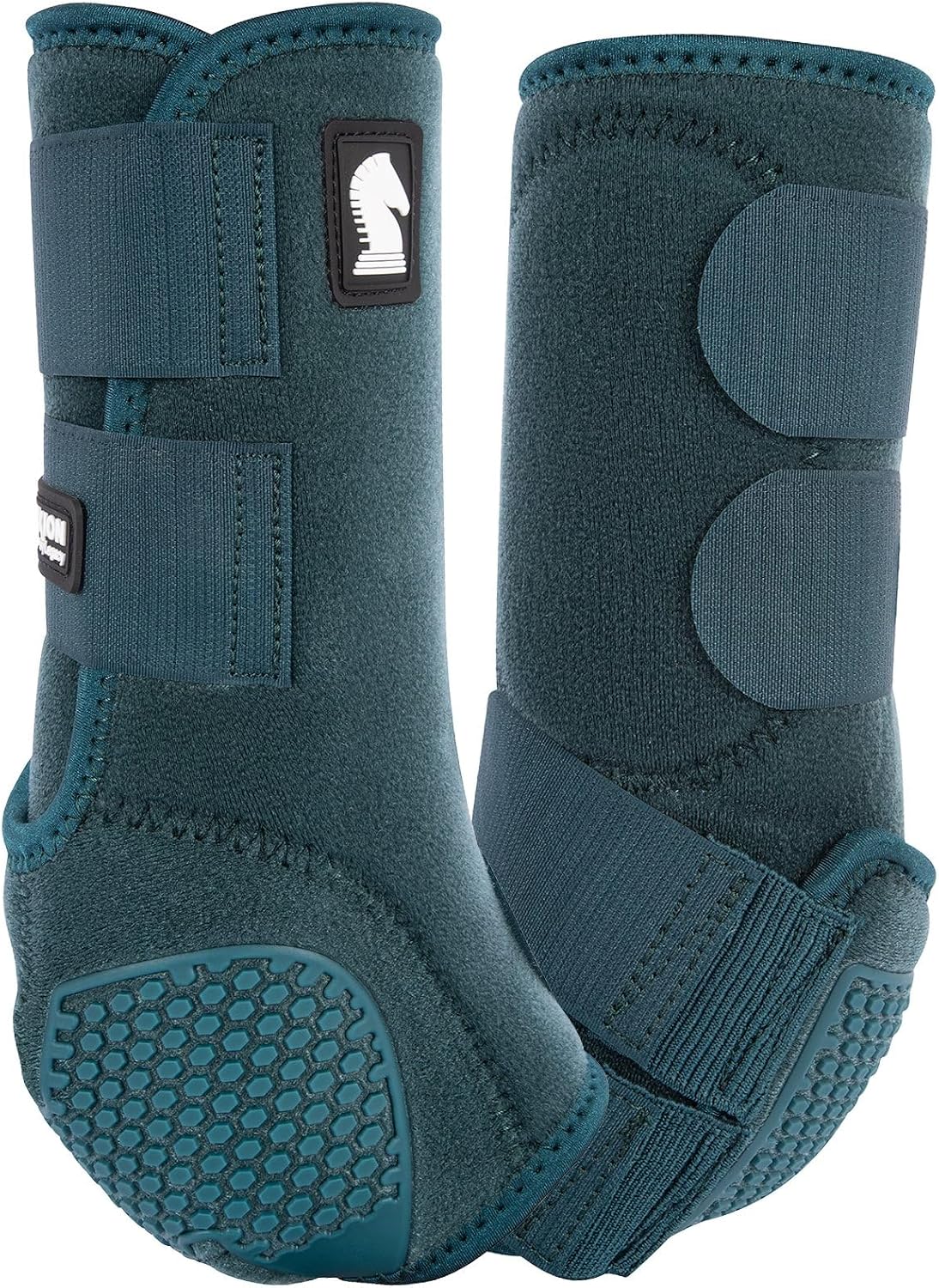 Classic Equine Flexion by Legacy2 Support Boots, Front (Crimson, Small)