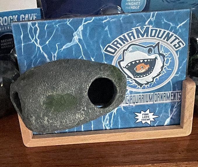 Aquarium Decor Magnetic Rock Cave Ornament – Wall-Mounted Fish Tank Accessory - Image 5
