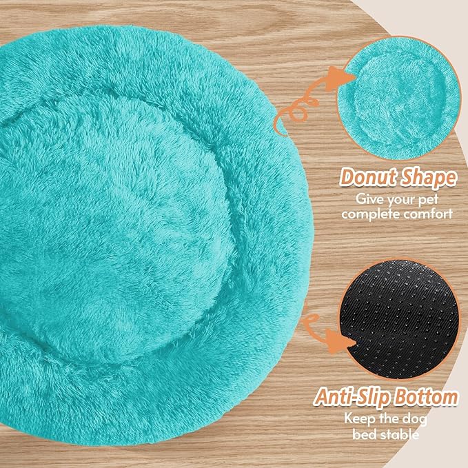 JOLLYVOGUE Calming Dog Bed for Small Dogs - Image 3