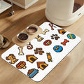 Dog Fun Pet Feeding Mat–Christmas Stocking Quick Dry Absorbent Dog Cat Food Mat by LUTASER