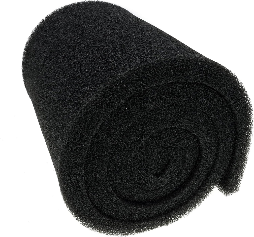 AFA Aquarium Filter Media Sponge Pad, Fish Tank Bio Open Cell Coarse Foam Block Foam Pre Filter Sponge Material (12" x 72" x 1" 25ppi)