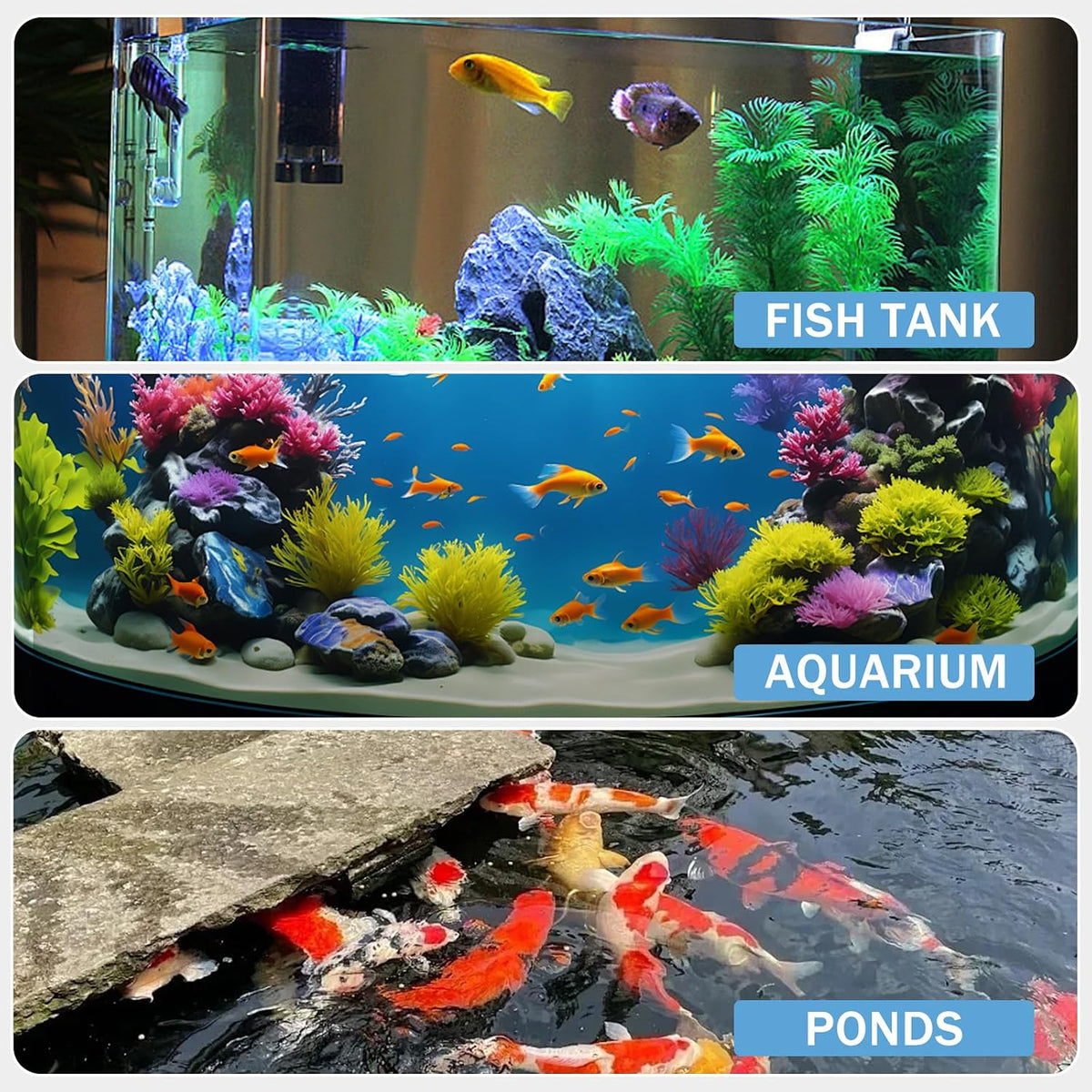 9 in 1 Aquarium Test Strips 150 Aquarium Test Kit Fish Tank Test Kit