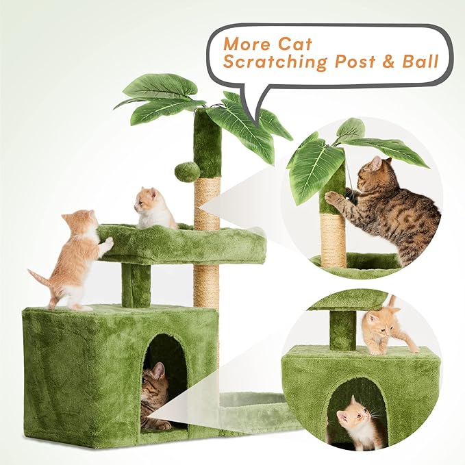 31.5in Multi-Level Cat Tower - Image 5