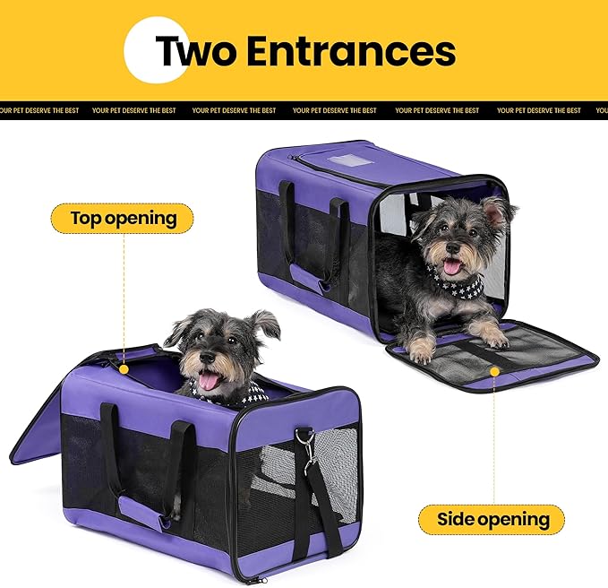 Dog Carrier Soft Sided, Large Cat Carrier - Image 4