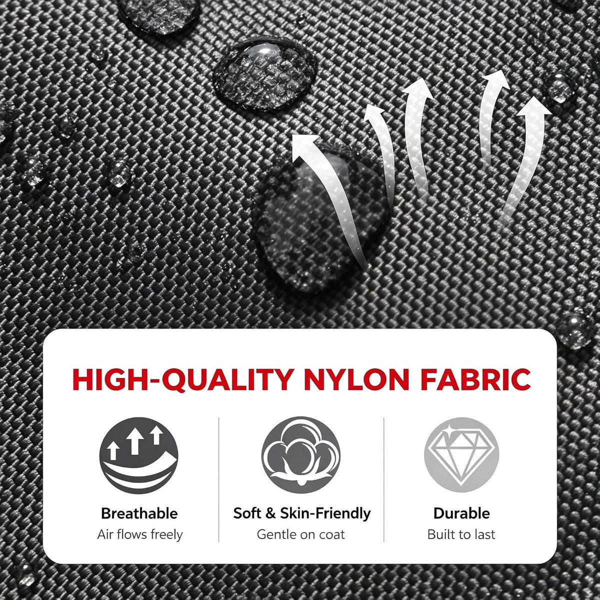 Equoray Horse Rug Fly Sheet Waterproof Rainproof Mosquito Repellent Breathable Turnout Blanket for Horses Spring or Mild Weather Use, Black