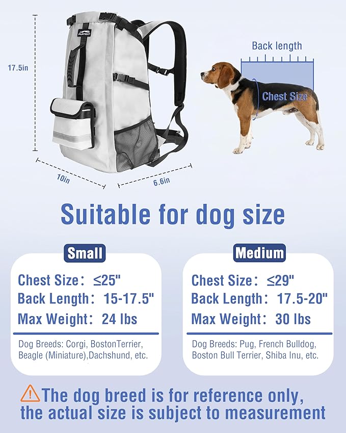 Dog Backpack for Small & Medium Dogs – 4-Layer Safety Pet Carrier - Image 5