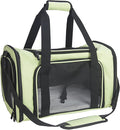 Soft Sided Carrier for Small Medium Cats Dogs, TSA Airline Approved Collapsible by NextFri