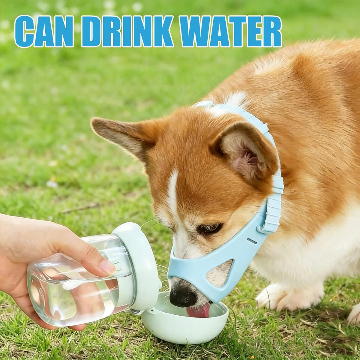 Silicone Dog Muzzle, Prevent Biting Licking, S
