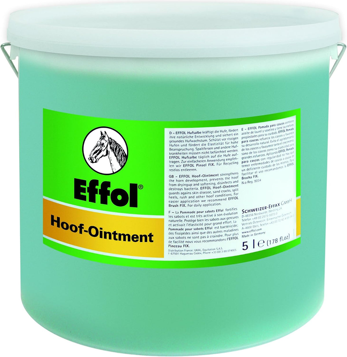 Effol Hoof Ointment, Green, 1 Litre