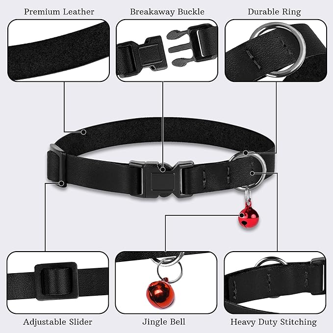 Breakaway Cat Collar with Bell - Image 5