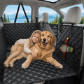 Hard Bottom Dog Car Seat Cover, Back Seat Extender for Dogs Holds 500lbs
