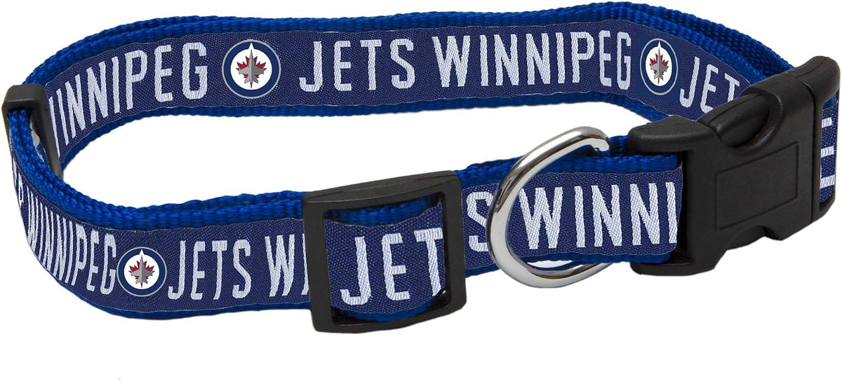 Pets First NHL Collar for Dogs & Cats. Adjustable, Cute, & Stylish! The Ultimate Hockey Fan Collar!