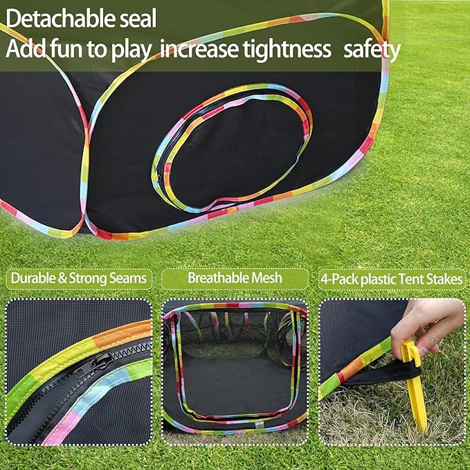 Outdoor Cat Enclosure, Portable Cat Tents - Image 5